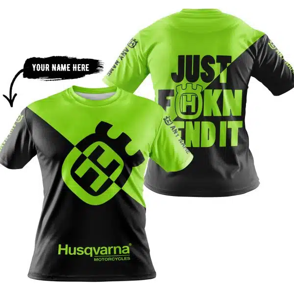 Just Fkcn Send It - 3d All Over Printed - Husqvarna Green 1 - Image 5