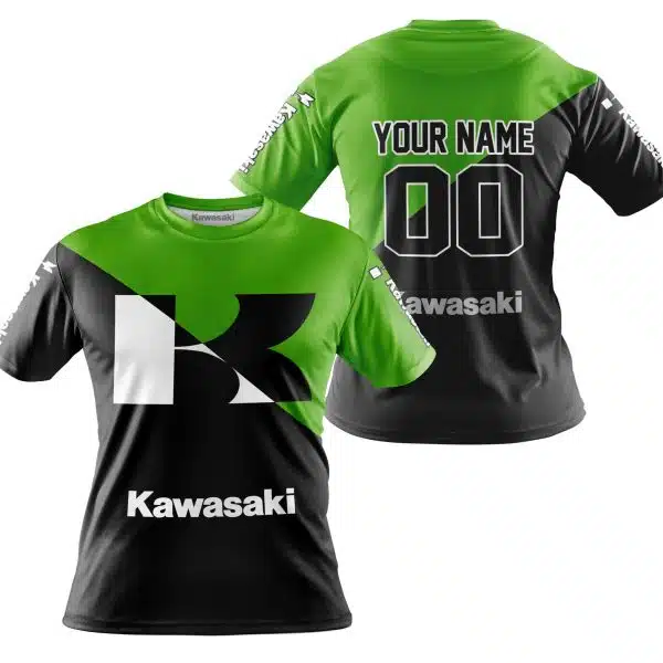 Premium Gift - Custom Name - Kawasaki - Green - Image 3