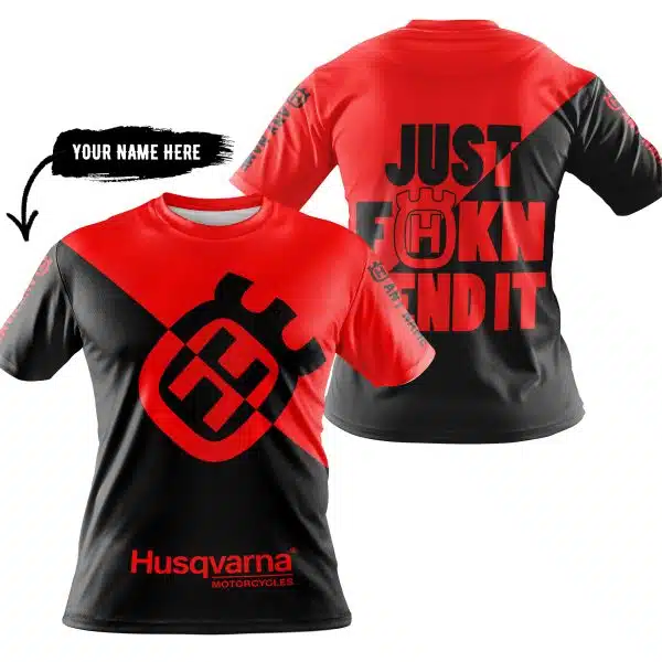 Just Fkcn Send It - 3d All Over Printed - Husqvarna Red - Image 3