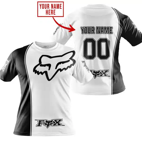 Limited Edition - Custom Name Motocrocss V2 - Fox Racing - Image 3