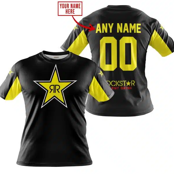 Custom Name Racing - Limited Edition - Rockstar - Yellow - Image 4