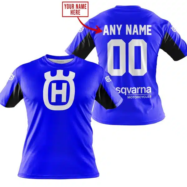 Custom Name Racing - Limited Edition - Husqvarna - Blue V2 - Image 4
