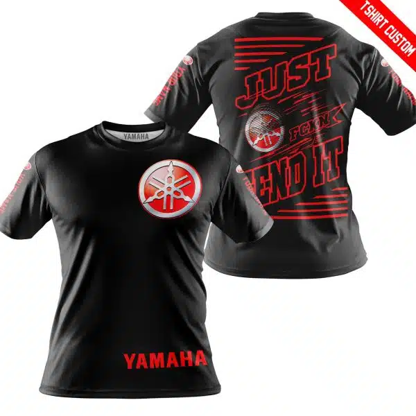 Premium Just Fckn Gonna Send It - Custom Name - Yamaha V2 - Red Black - Image 8