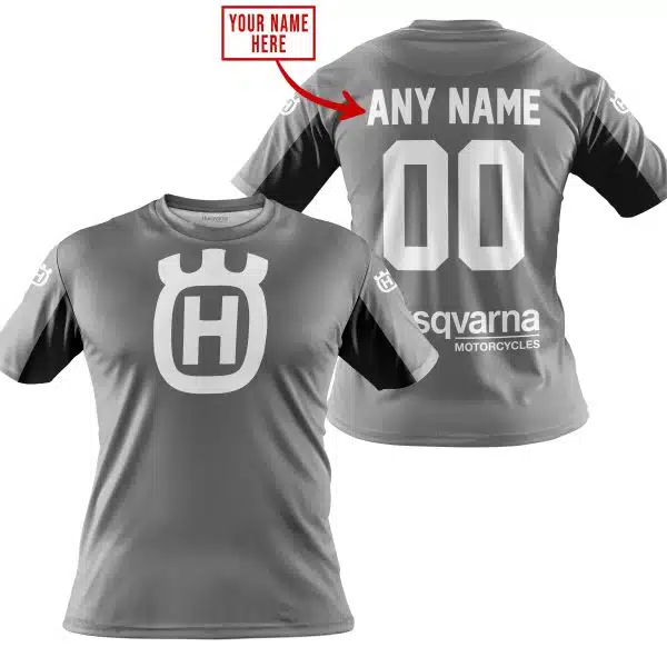 Custom Name Racing - Limited Edition - Husqvarna - Grey V2 - Image 4