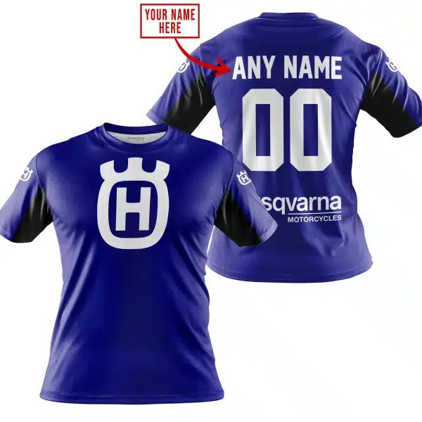 Custom Name Racing - Limited Edition - Husqvarna - Navy V2 - Image 4
