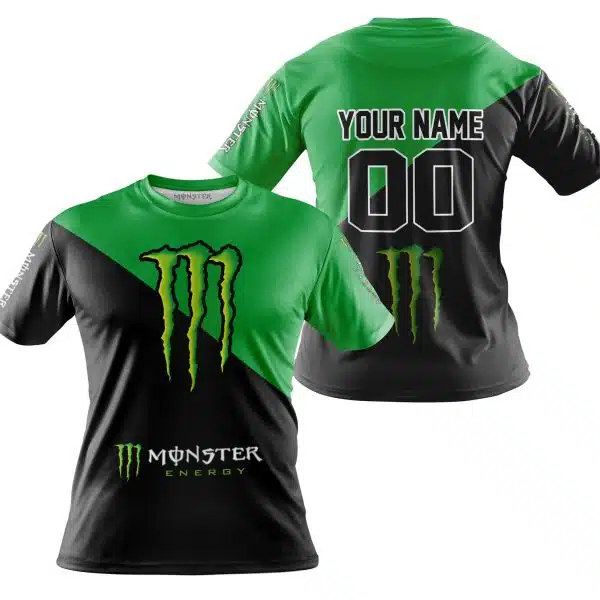 Premium Gift - Custom Name - Monster Energy - Green - Image 3