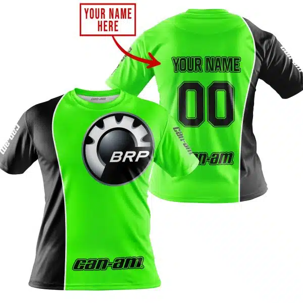 Limited Edition - Custom Name Motocrocss V2 - Can Am Green - Image 3