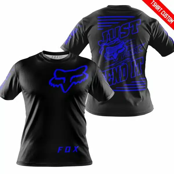 Premium Just Fckn Gonna Send It - Custom Name - Fox Racing - Blue Black - Image 7