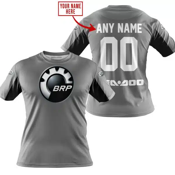 Custom Name Racing - Limited Edition - Sea Doo - Grey V2 - Image 3