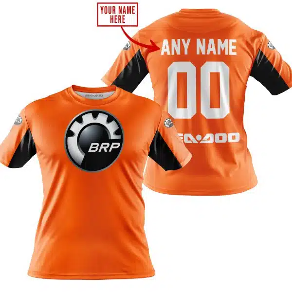 Custom Name Racing - Limited Edition - Sea Doo - Orange V2 - Image 4