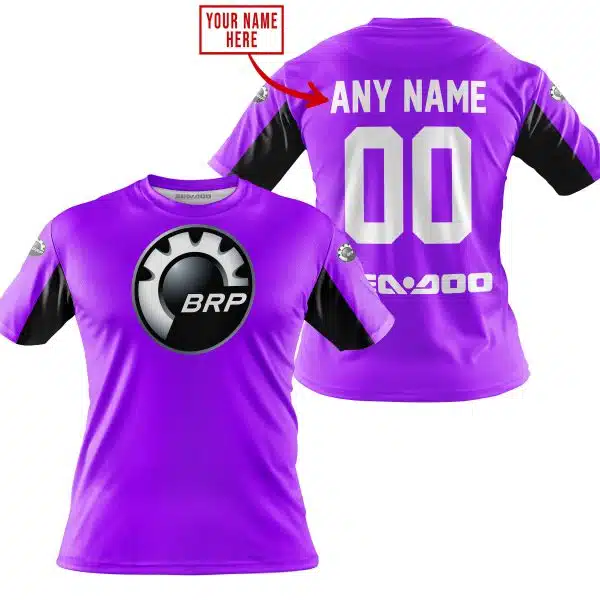Custom Name Racing - Limited Edition - Sea Doo - Purple V2 - Image 4