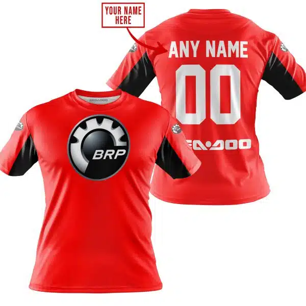 Custom Name Racing - Limited Edition - Sea Doo - Red V2 - Image 4