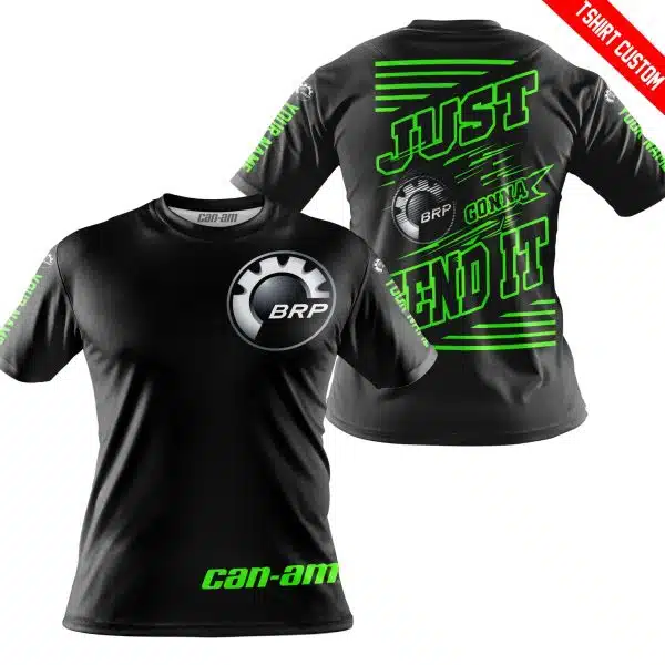Premium Just Fckn Gonna Send It - Custom Name - Can Am - Green Black - Image 7