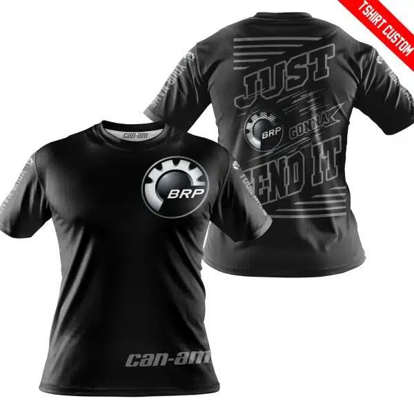 Premium Just Fckn Gonna Send It - Custom Name - Can Am - Grey Black - Image 7