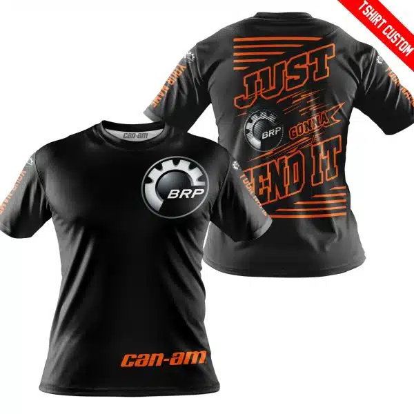 Premium Just Fckn Gonna Send It - Custom Name - Can Am - Orange Black - Image 7