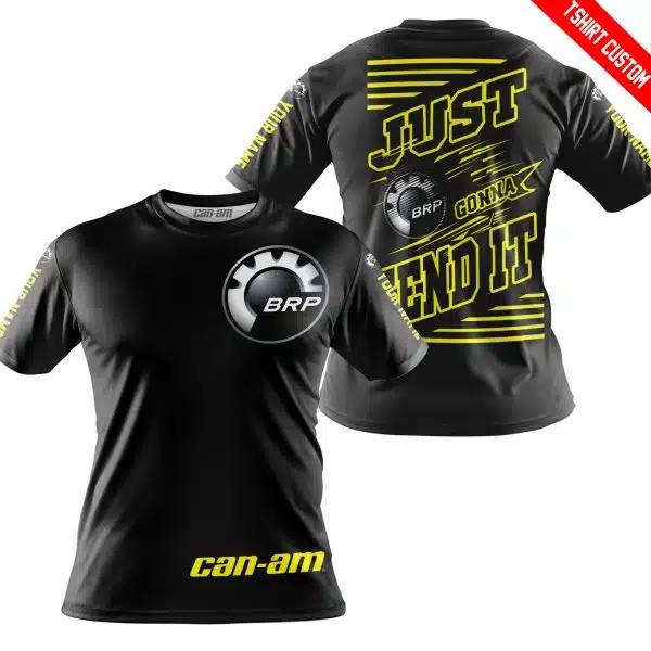 Premium Just Fckn Gonna Send It - Custom Name - Can Am - Yellow Black - Image 7