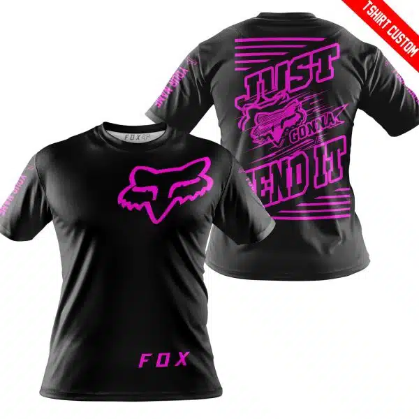 Premium Just Fckn Gonna Send It - Custom Name - Fox Racing - Pink Black - Image 7