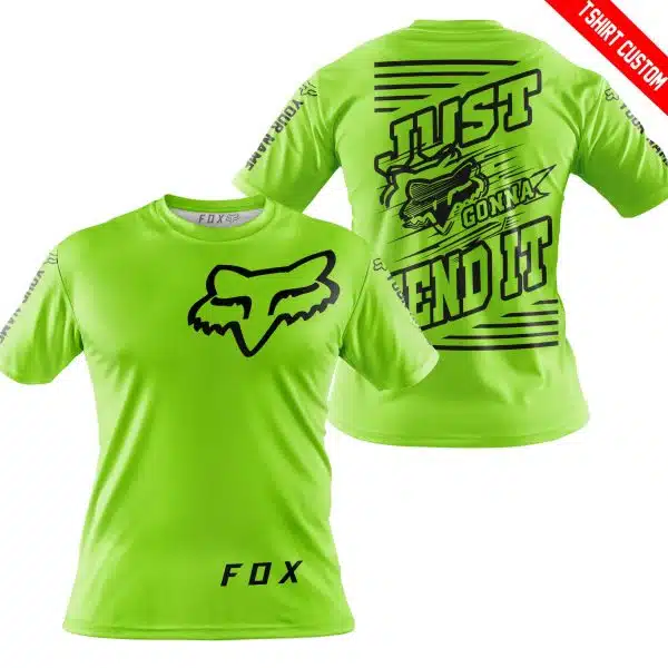 Premium Just Fckn Gonna Send It – Custom Name – Fox – Green 1 - Image 4