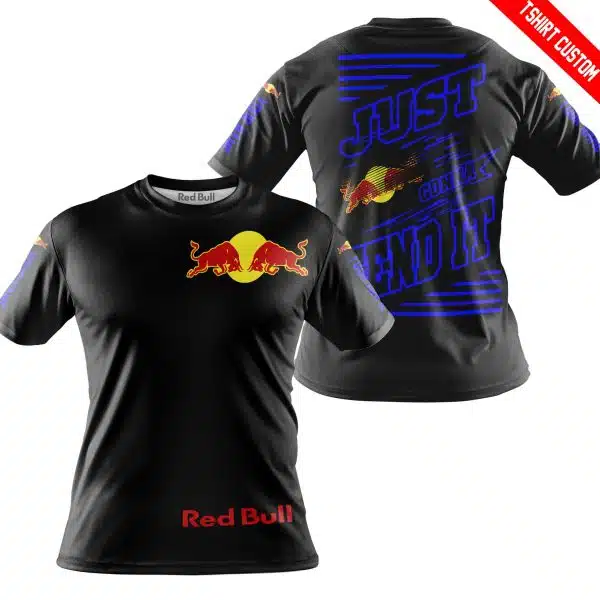 Premium Just Fckn Gonna Send It - Custom Name - Red Bull - Blue Black - Image 7