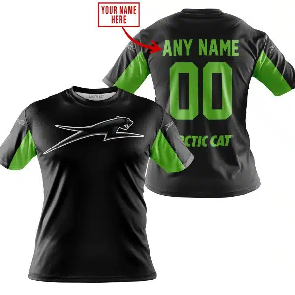 Custom Name Racing - Limited Edition - Arctic Cat - Green - Image 4