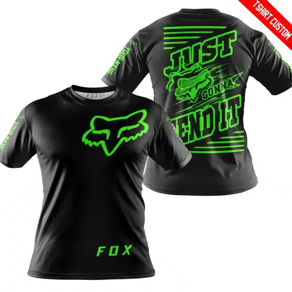 Premium Just Fckn Gonna Send It - Custom Name - Fox Racing - Green Black - Image 7