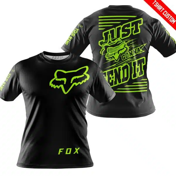 Premium Just Fckn Gonna Send It - Custom Name - Fox Racing - Neon Black - Image 7
