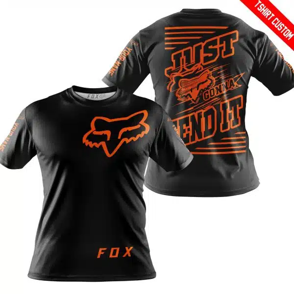 Premium Just Fckn Gonna Send It - Custom Name - Fox Racing - Orange Black - Image 7