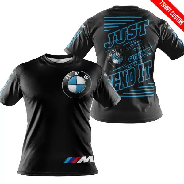 Premium Just Fckn Gonna Send It - Custom Name - Bmw - Sky Blue Black - Image 7
