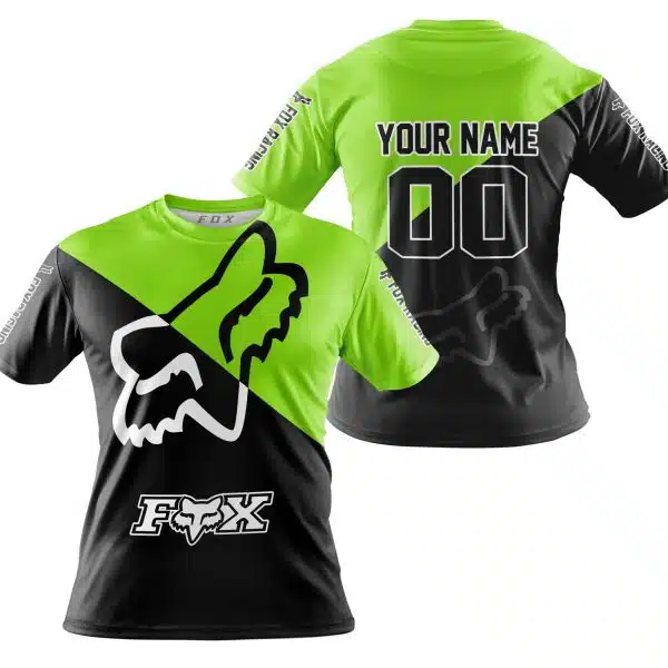 Premium Gift - Custom Name - Fox Racing - Green1 - Image 3