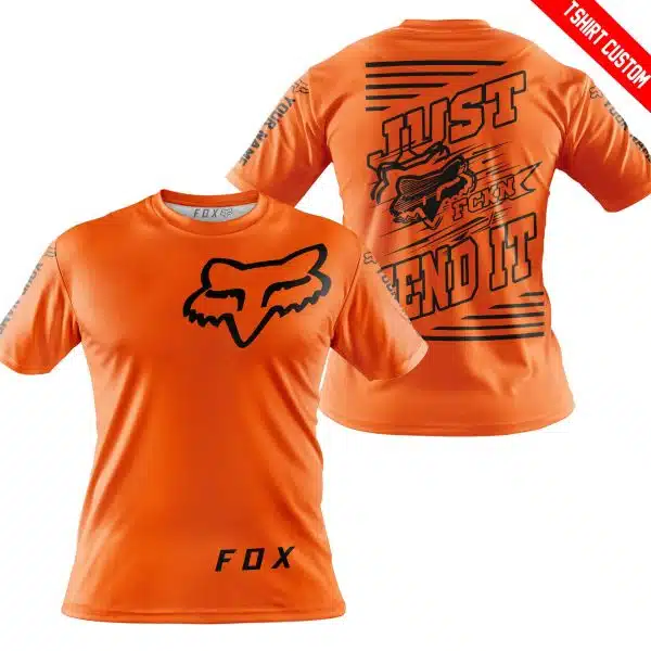 Premium Just Fckn Gonna Send It – Custom Name – Fox – Orange - Image 5