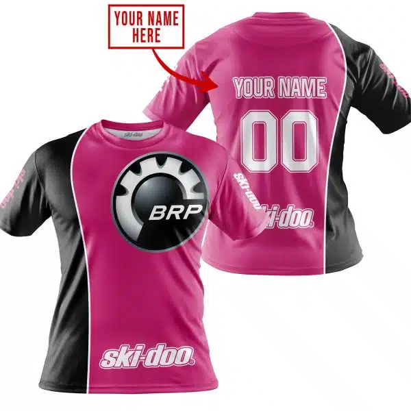 Limited Edition - Custom Name Motocrocss V2 - Ski Doo - Pink 1 - Image 3
