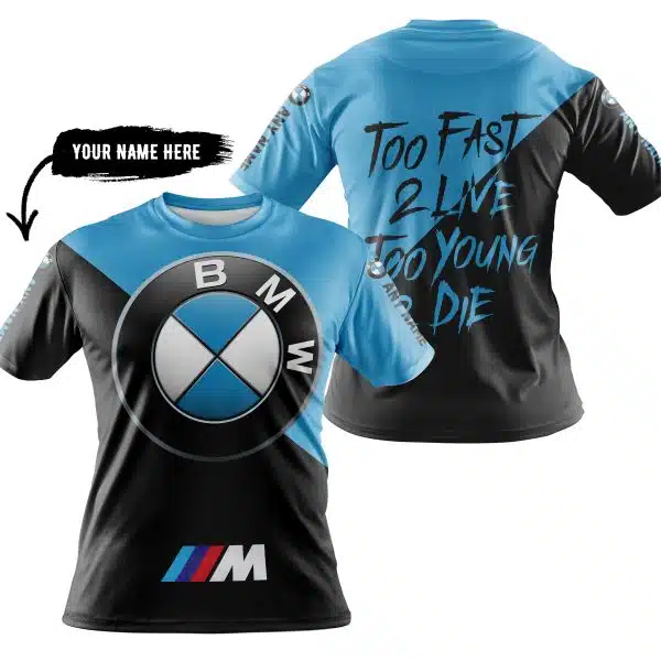 Too Fast To Live Too Young To Die - 3d All Over Printed - Bmw - Image 3