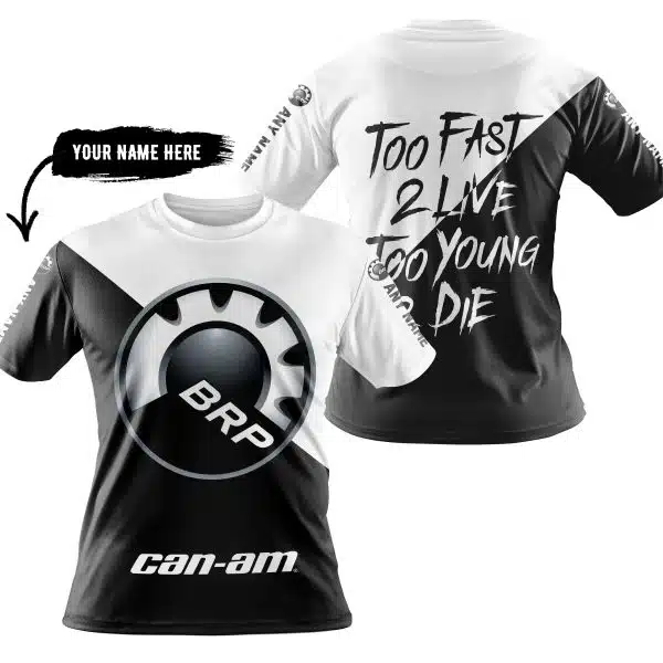Too Fast To Live Too Young To Die - 3d All Over Printed - Can Am - Image 3