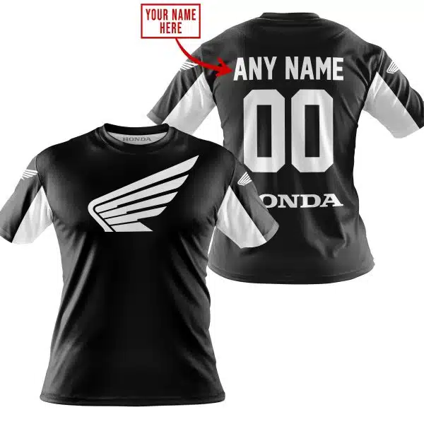 Custom Name Racing - Limited Edition - Honda - White - Image 4