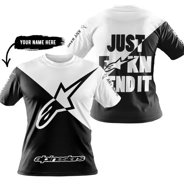 Just Fkcn Send It - 3d All Over Printed - Alpinestars - Image 3