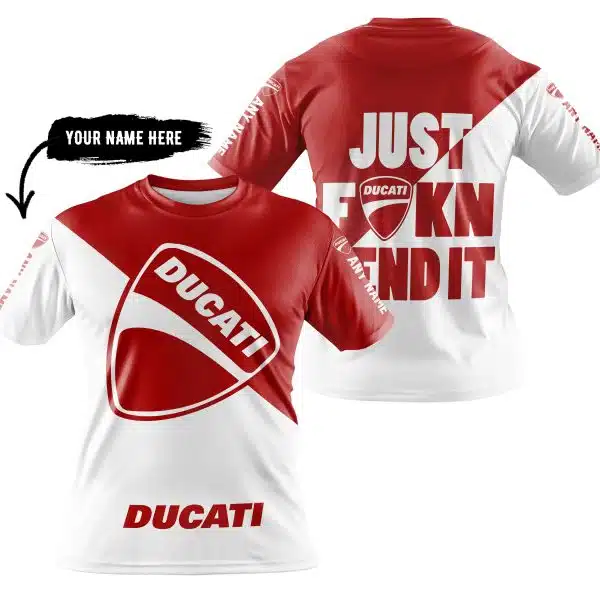 Just Fkcn Send It - 3d All Over Printed - Ducati - Image 3
