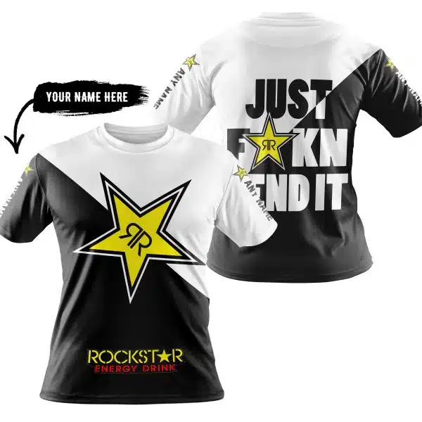 Just Fkcn Send It - 3d All Over Printed - Rockstar Energy - Image 3