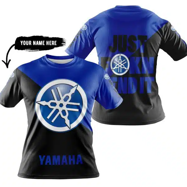 Just Fkcn Send It - 3d All Over Printed - Yamaha - Blue - Image 3