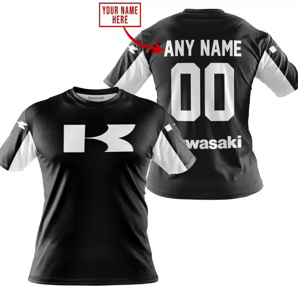 Custom Name Racing - Limited Edition - Kawasaki - White - Image 4