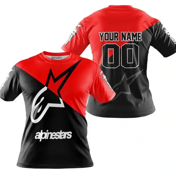 Premium Gift - Custom Name - Alpinestars - Red - Image 3