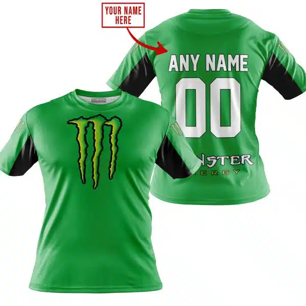 Custom Name Racing - Limited Edition - Monster - Green V2 - Image 4