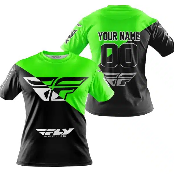Premium Gift - Custom Name - Fly Racing - Green - Image 3