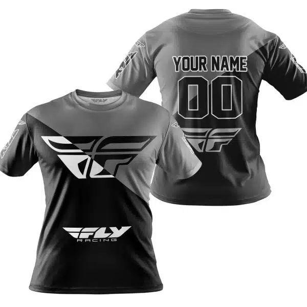 Premium Gift - Custom Name - Fly Racing - Grey - Image 3