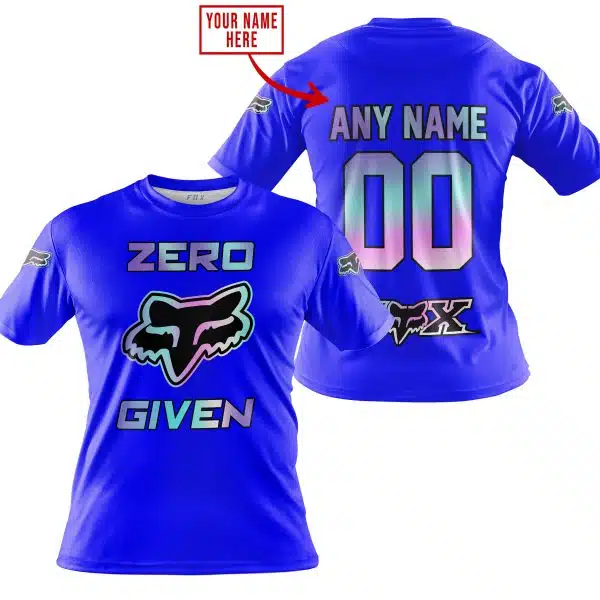 Zero Fox Given  -  Limited Edition  -  Fox Racing  -  Blue - Image 3