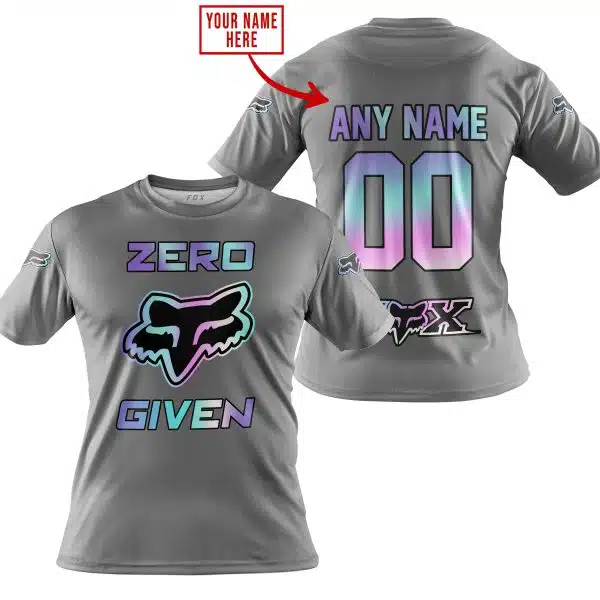 Zero Fox Given  -  Limited Edition  -  Fox Racing  -  Grey - Image 4