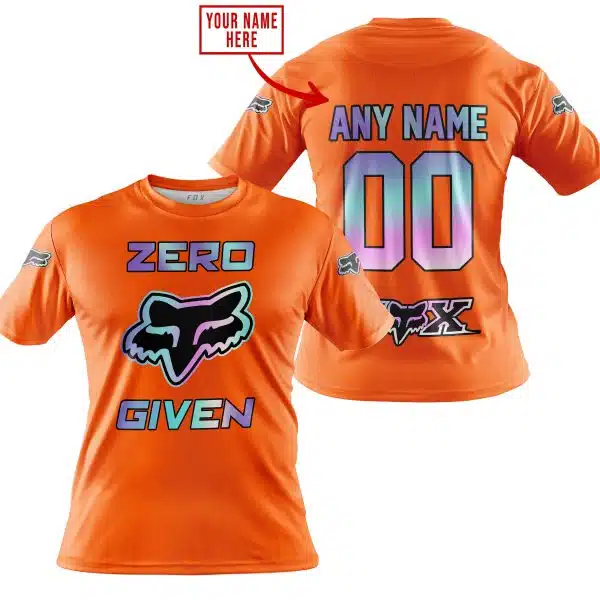 Zero Fox Given  -  Limited Edition  -  Fox Racing  -  Orange - Image 4