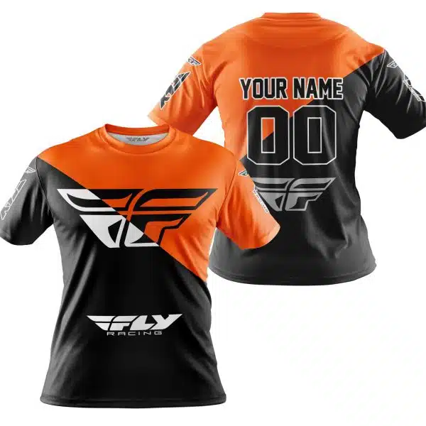 Premium Gift - Custom Name - Fly Racing - Orange - Image 3