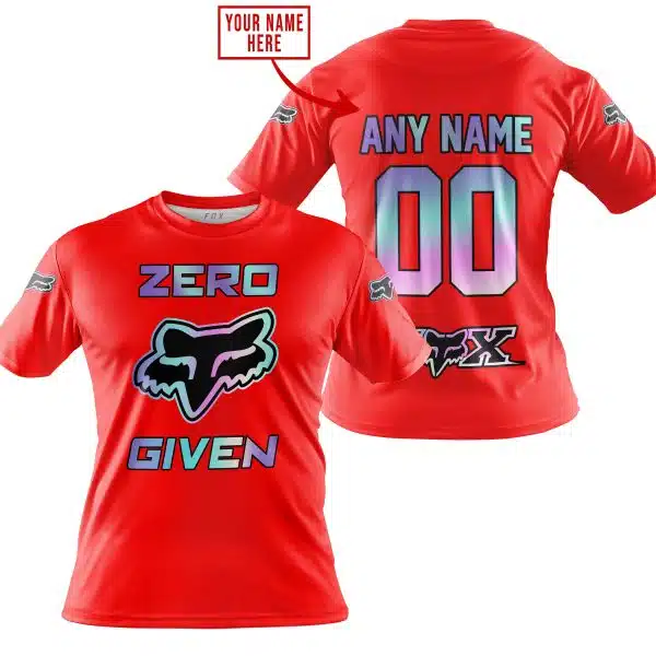 Zero Fox Given  -  Limited Edition  -  Fox Racing  -  Red - Image 4