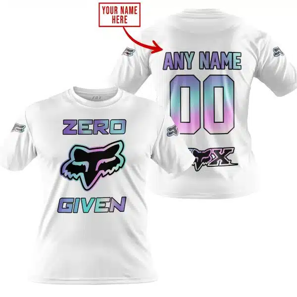Zero Fox Given  -  Limited Edition  -  Fox Racing  -  White - Image 4
