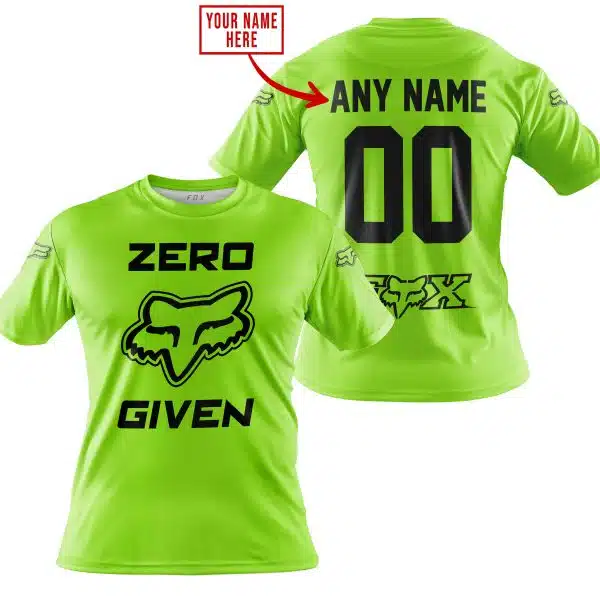 Zero Fox Given  -  Limited Edition  -  Fox Racing  -  Green 1 - Image 4